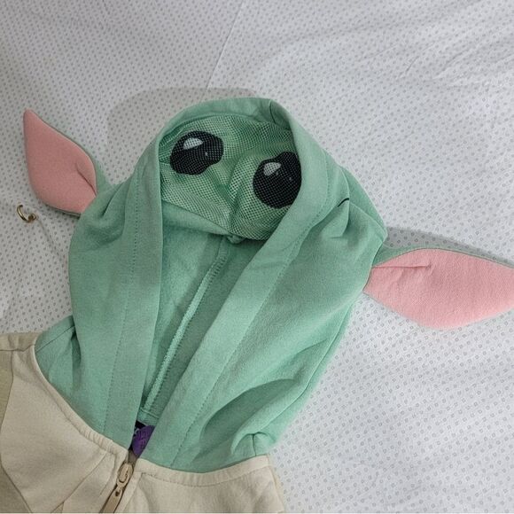 Star Wars Mandalorian Baby Yoda Hoodie Youth Size Small /PC NEW WITH TAGS - Picture 8 of 14